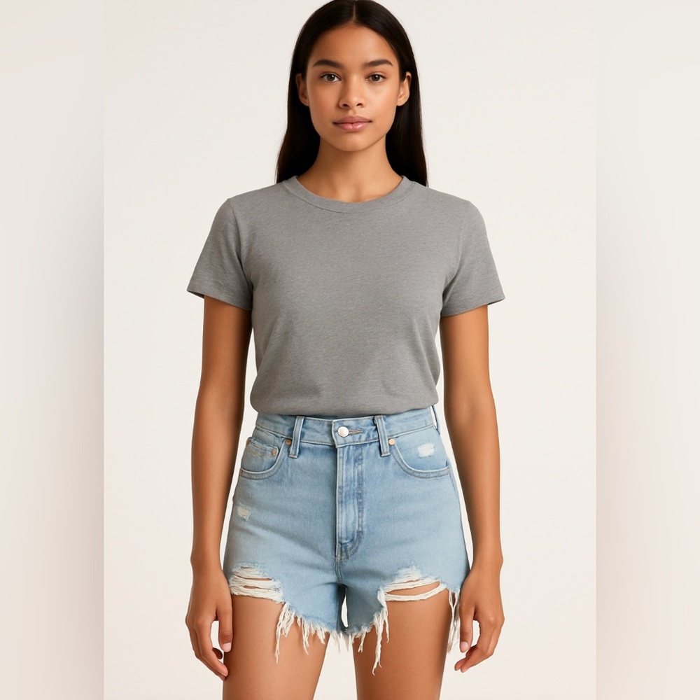 Levi's Blue Denim Shorts